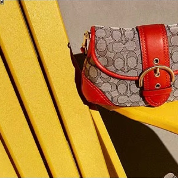 NWT Coach Soho Signature Jacquard Shoulder Bag